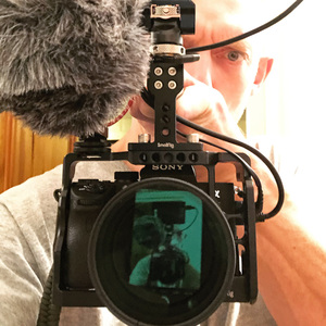 Filming with a camera rig