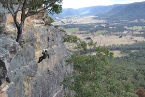 Rock climbing